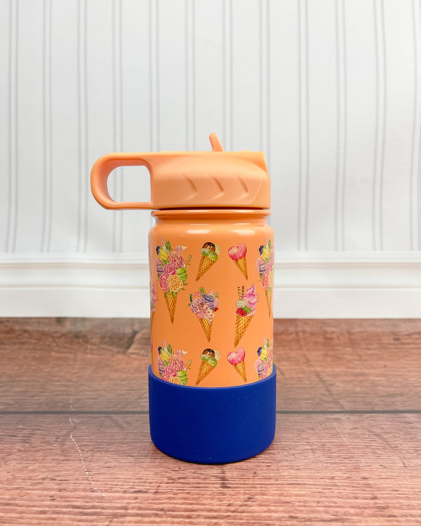 Orange Sherbet Izzy Water Bottle
